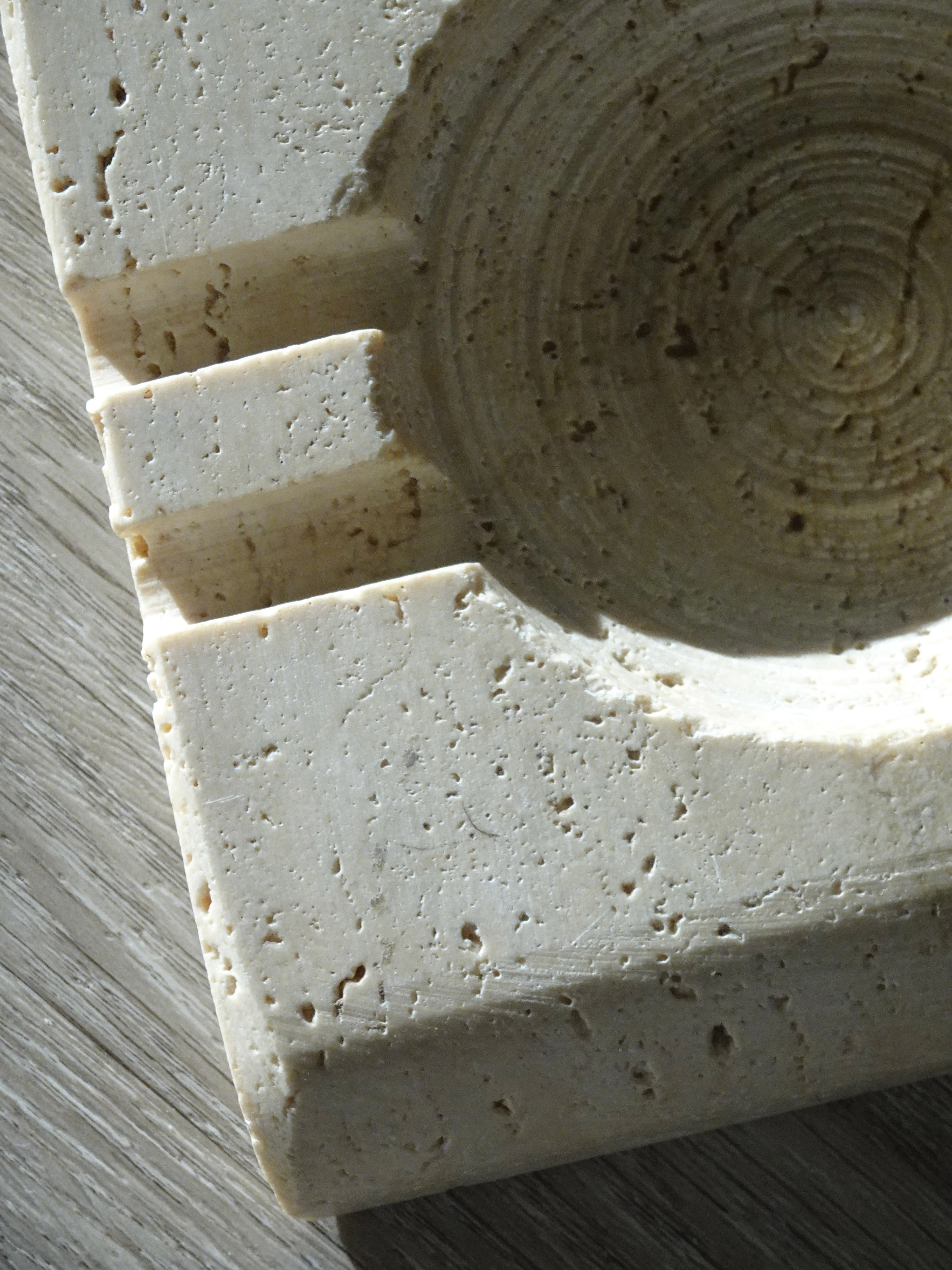 Travertine Catchall Bowl