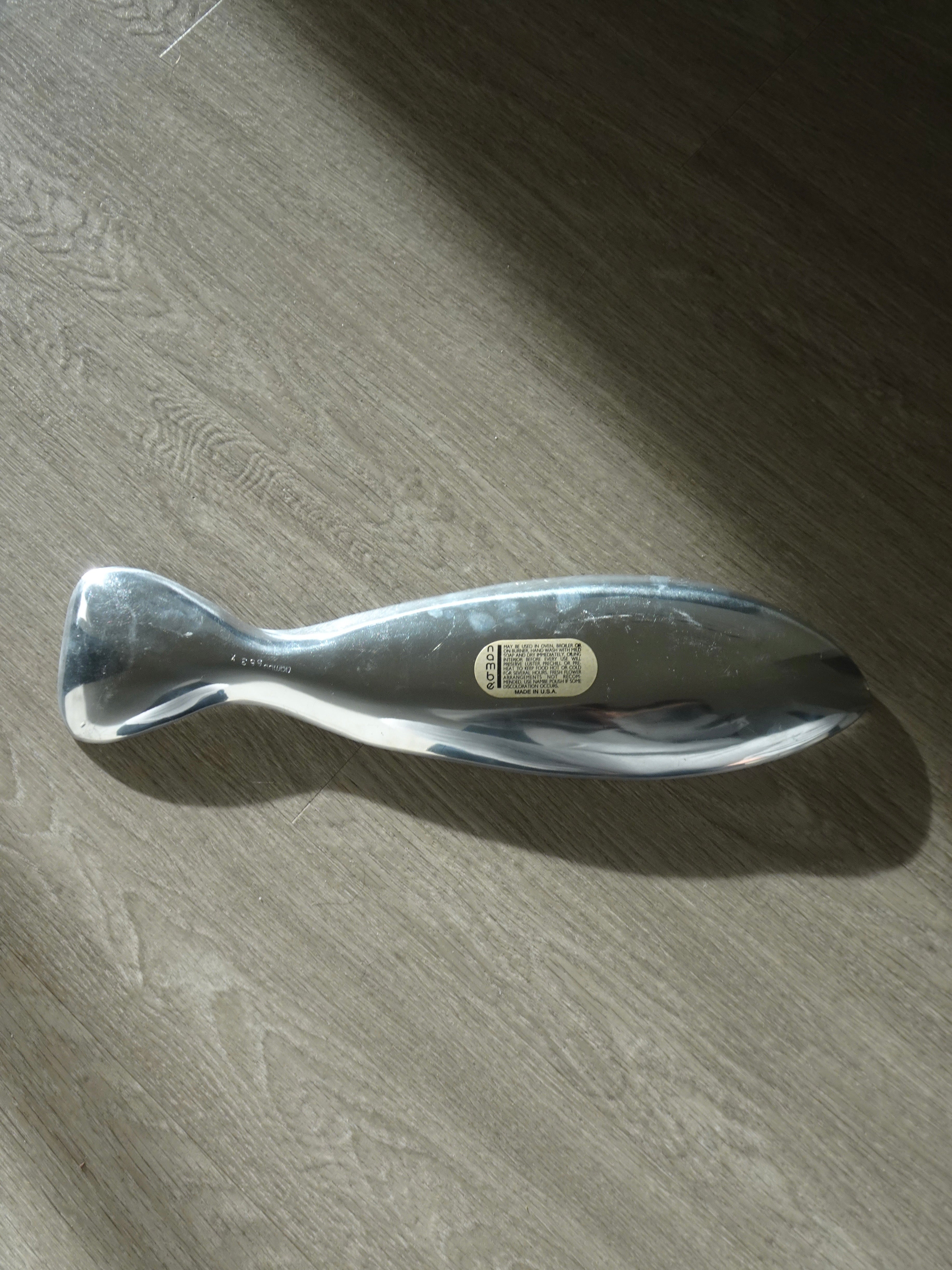 Silver Fish Tray