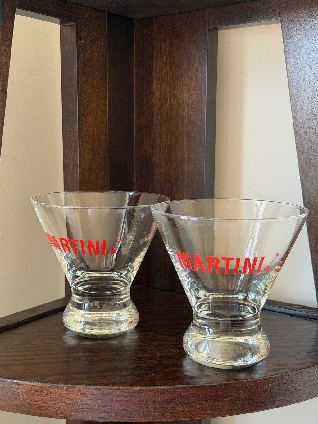 90s Martini Glasses