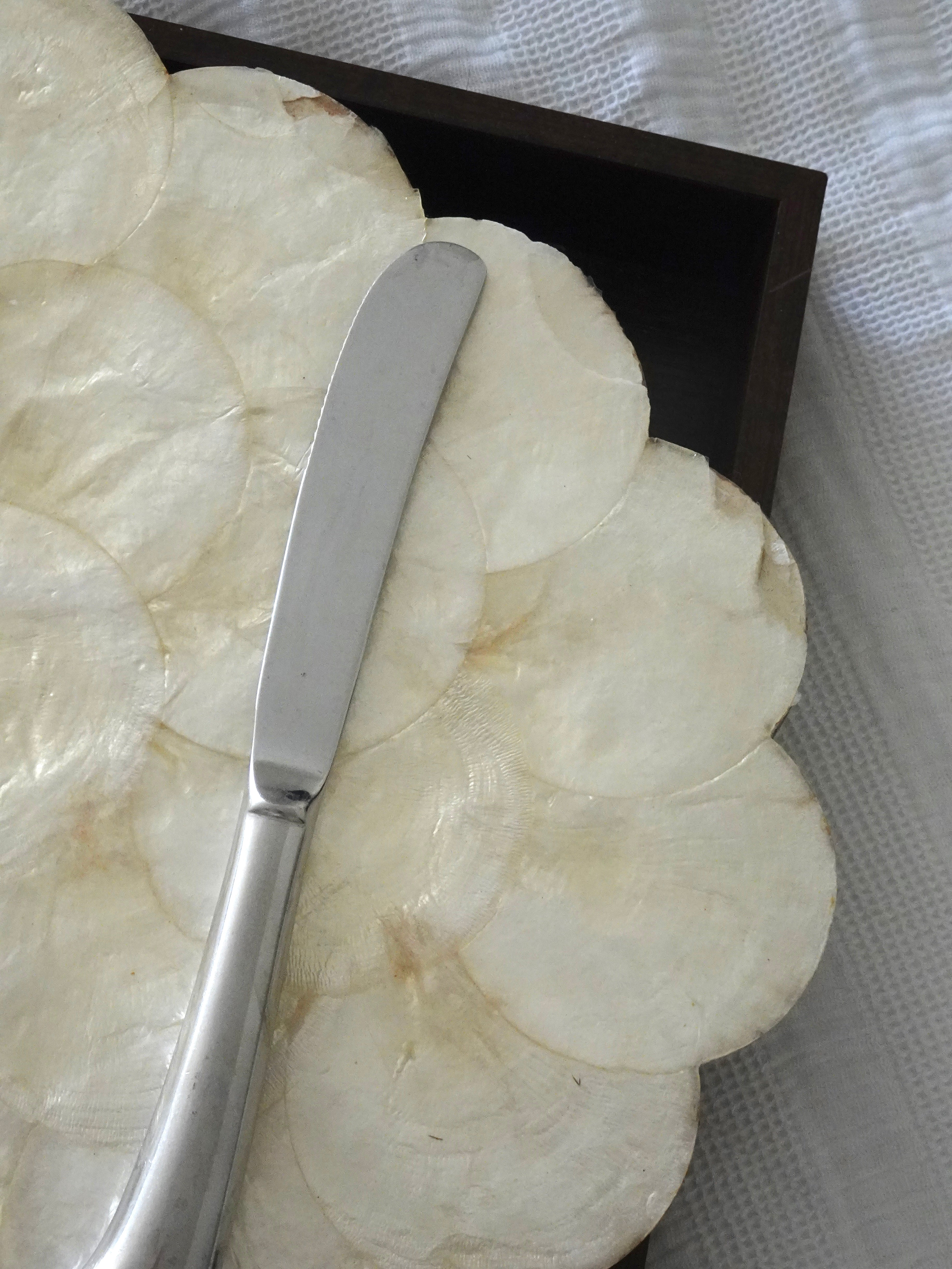 Vintage Capiz Shell Oval Placemats