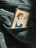 Sporty Woman Vintage Metal Card Case