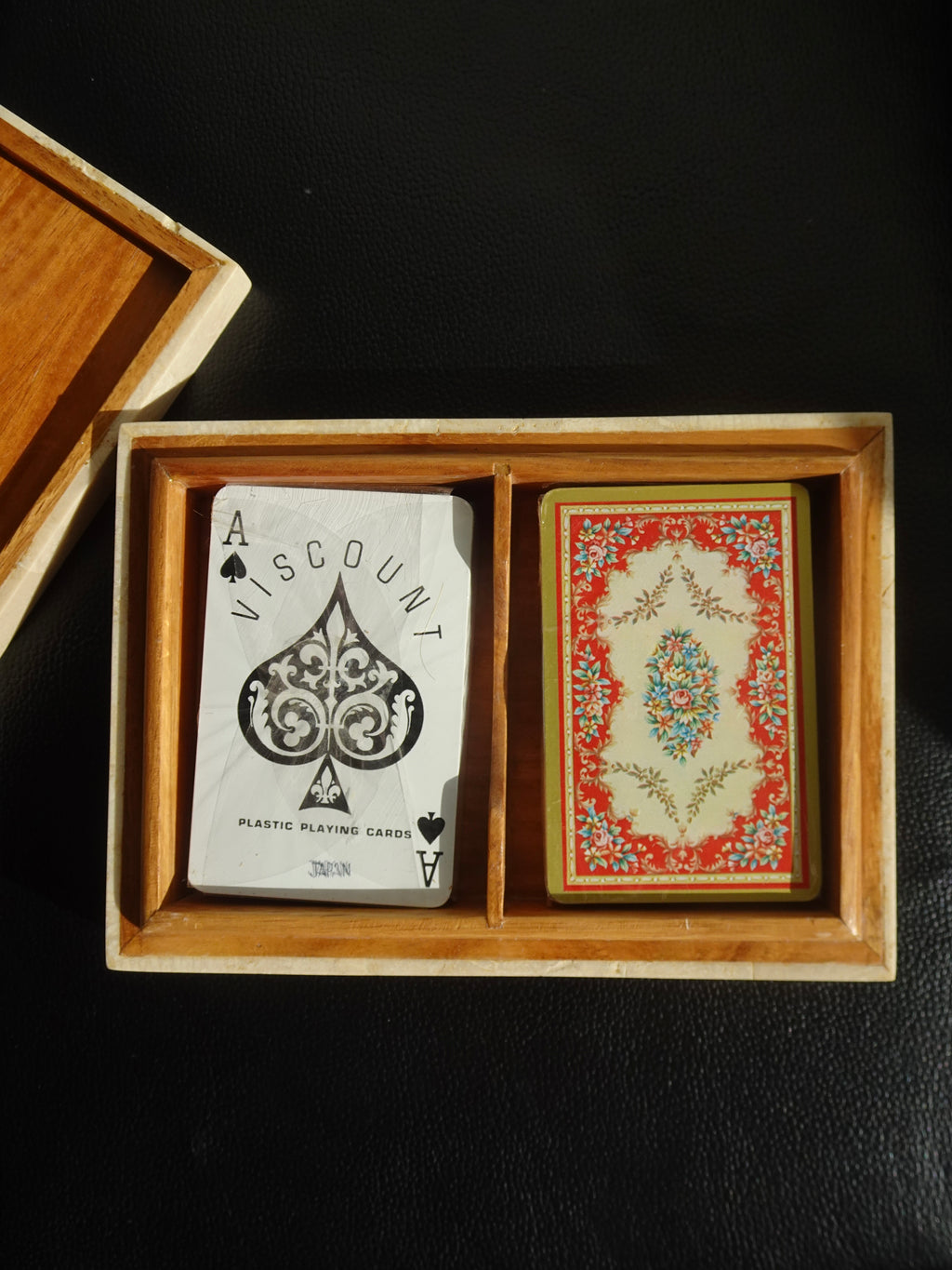 Stone Playing Card Box